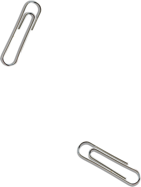 Скрепка без фона