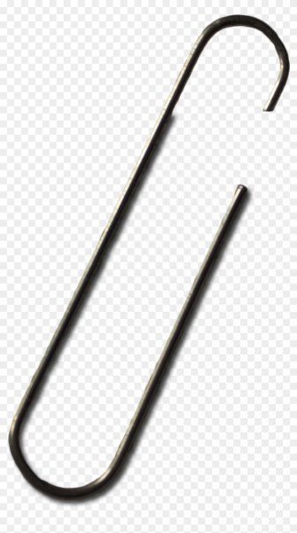 Скрепка без фона