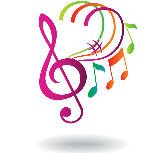 Цветные нотки для детей