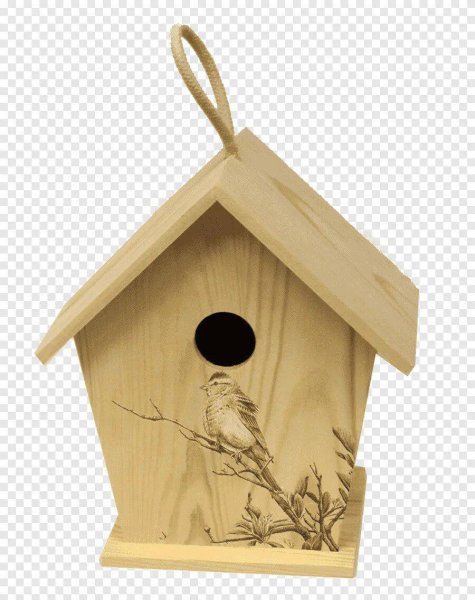 Рисование домик для птиц