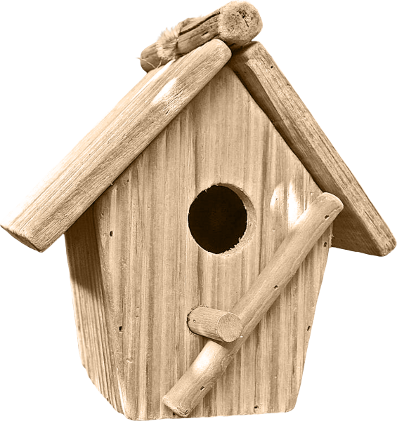 Скворечник без фона