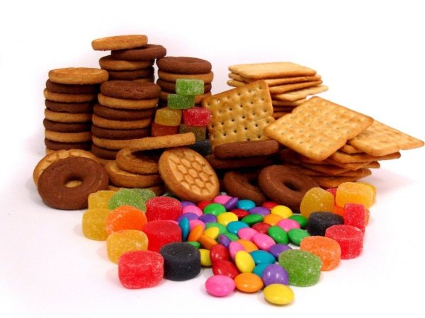 Конфеты печенье