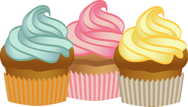 Сладости на прозрачном фоне