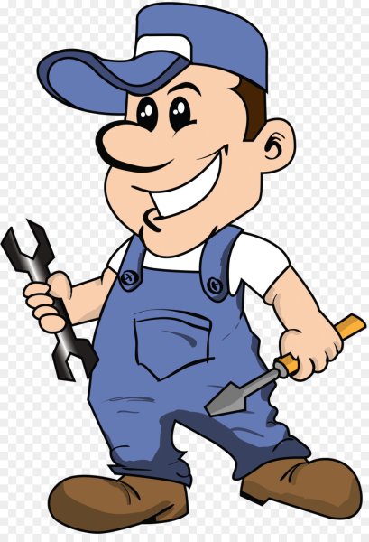 Автомеханик мультяшный