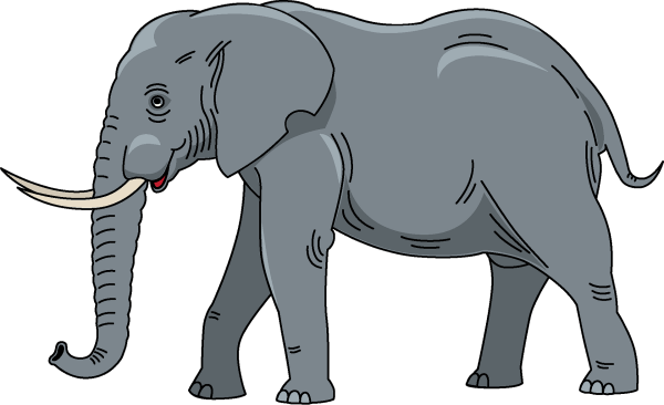 Слон картинка для детей на прозрачном фоне