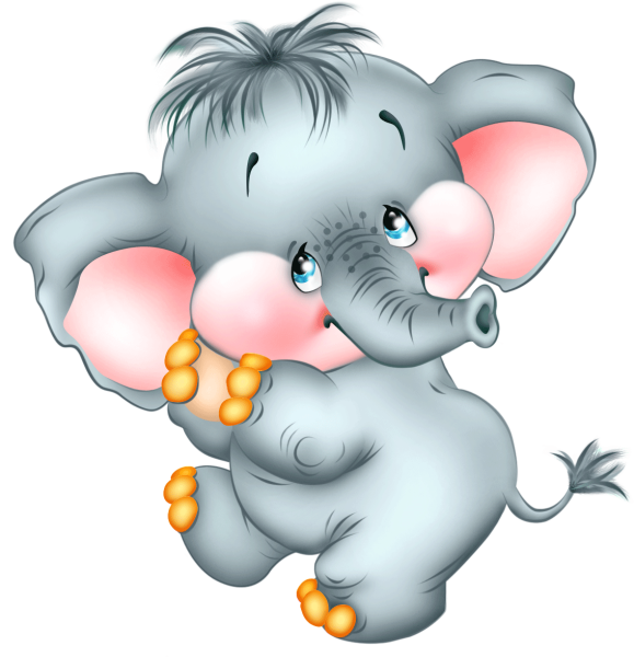 Слонёнок мультяшный