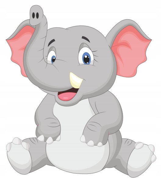 Слоник мультяшный