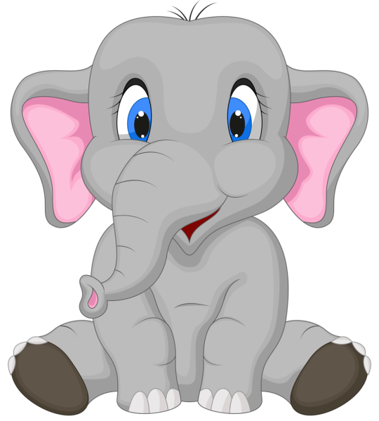 Слоник сидящий детям