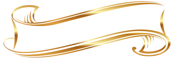 Золотая изогнутая линия