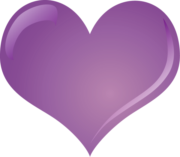 Сиреневое сердечко