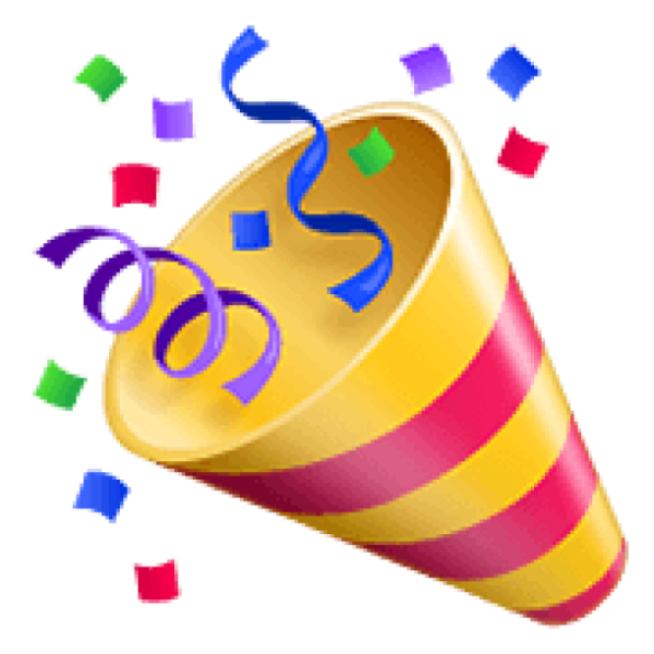 Смайлик конфетти