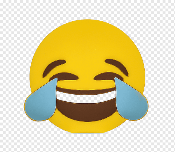 Смеющийся смайлик со слезами