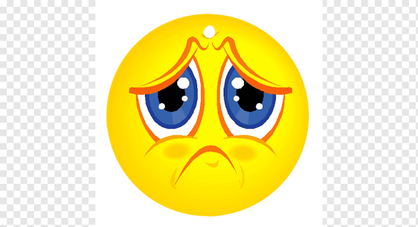 Грустное лицо смайлик