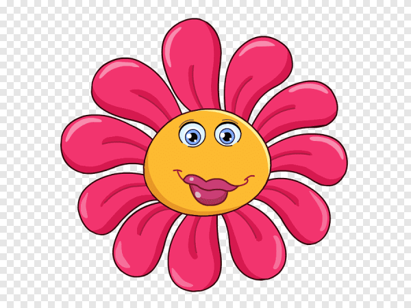 Цветочек с улыбкой