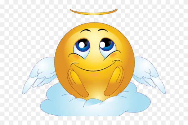 Смайлик ангел