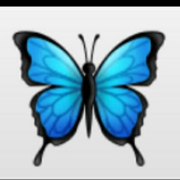 Бабочка ЭМОДЖИ