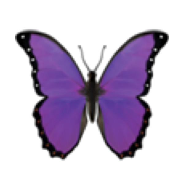 Эмодзи бабочка