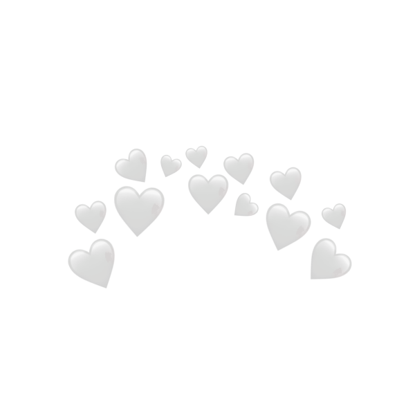 Белое сердечко на белом фоне