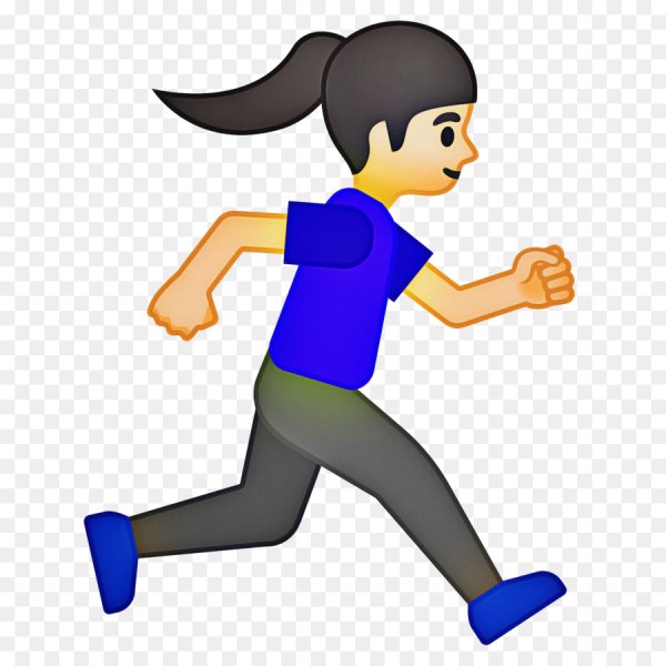 ЭМОДЖИ Бегущий человек