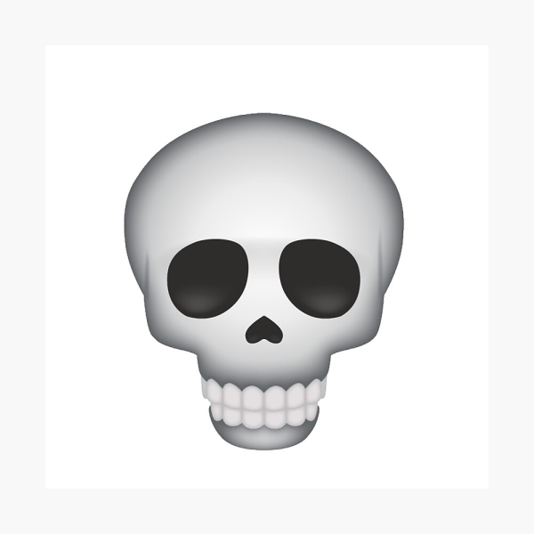 Эмодзи череп