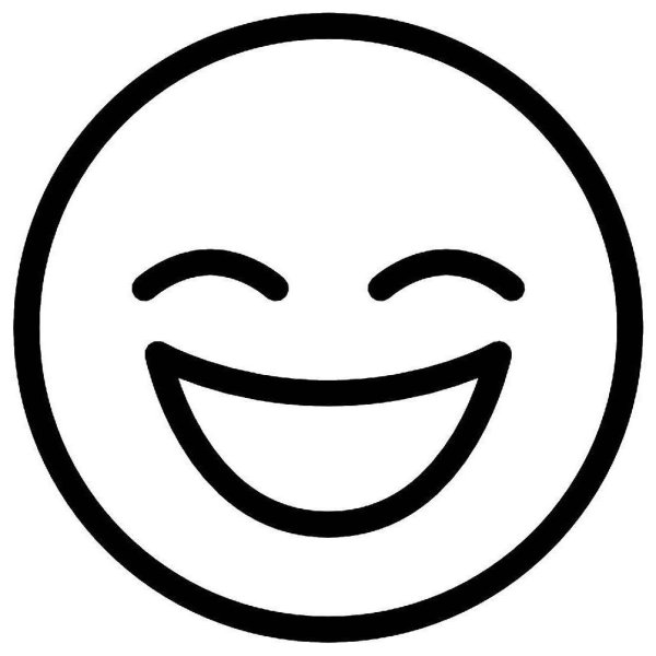 Смайлик улыбка