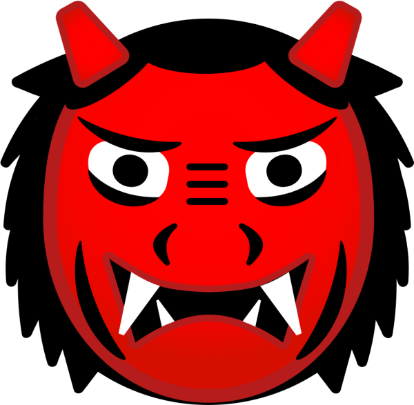 Рожица чертика