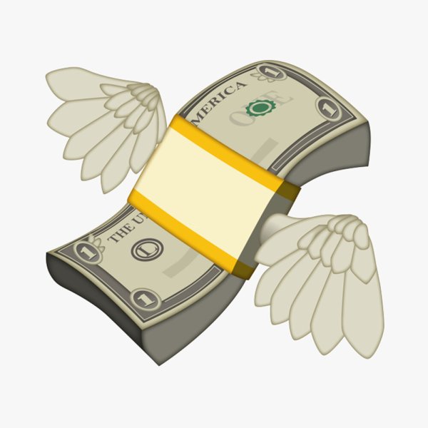 Доллар с крыльями