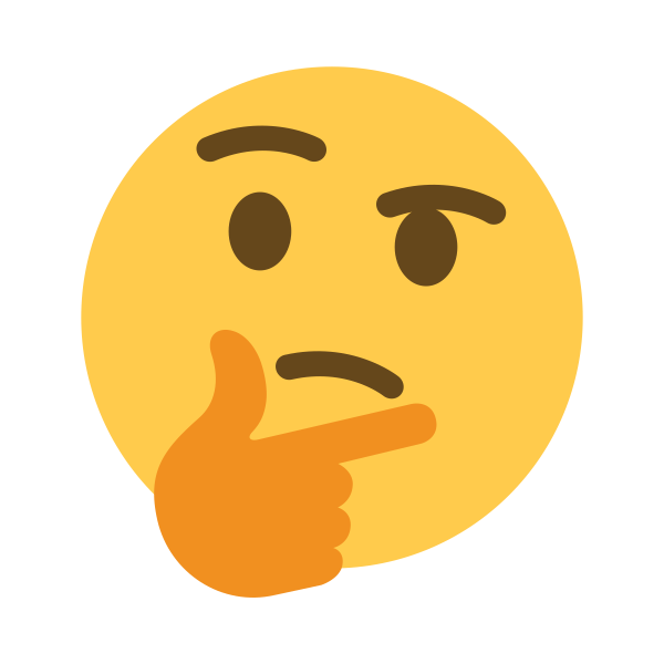 Смайлик мишка задумчивый