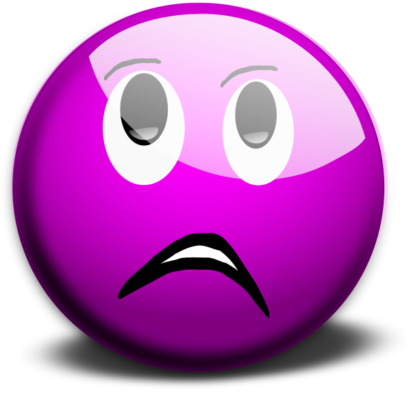 Красный смайлик