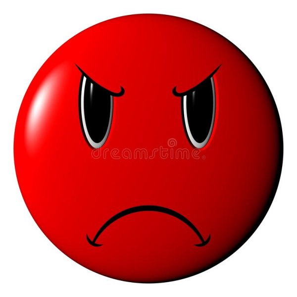 Грустный смайлик