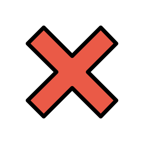 Эмодзи крестик