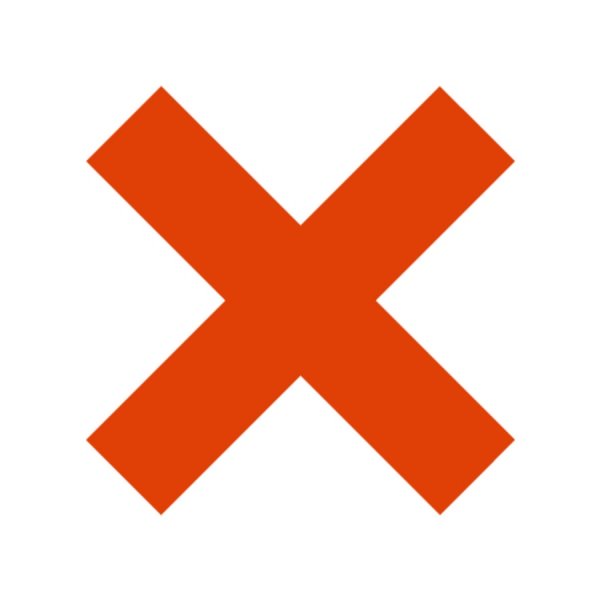 Смайлик красный крест