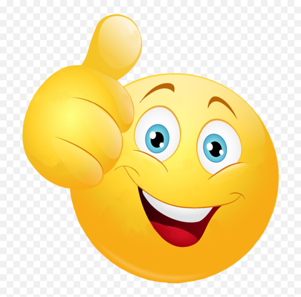 Смайл с поднятым большим пальцем