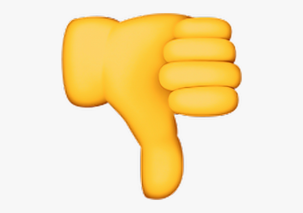 Палец вниз Смайл