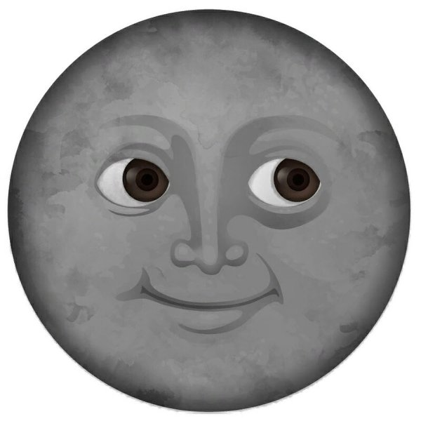 Луна смайлик