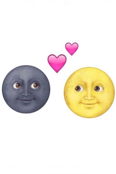 Луна смайлик