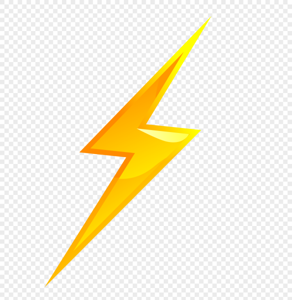 Молния эмодзи