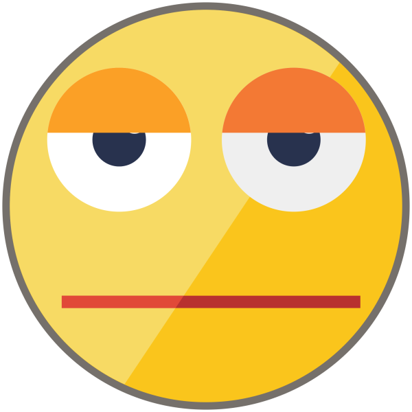 Нейтральный смайлик
