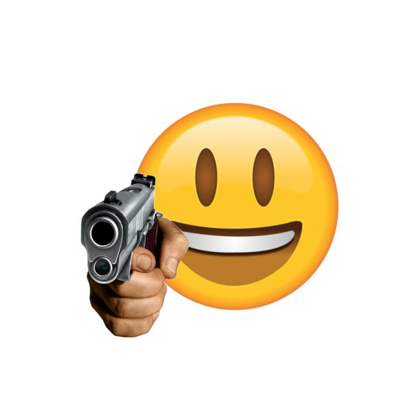 Эмодзи пистолет