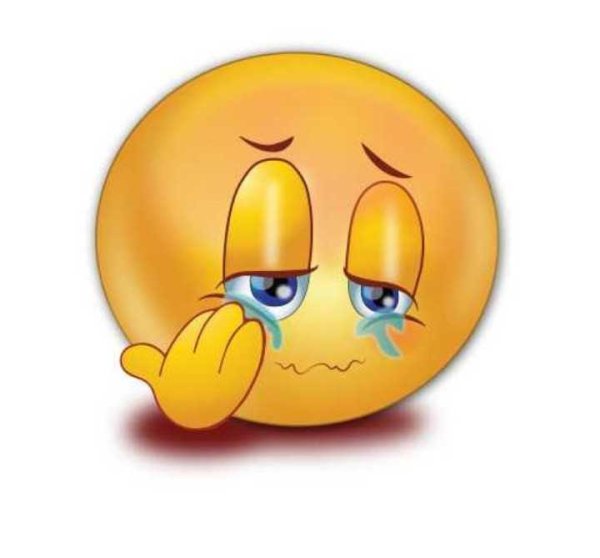 Плачущий смайлик