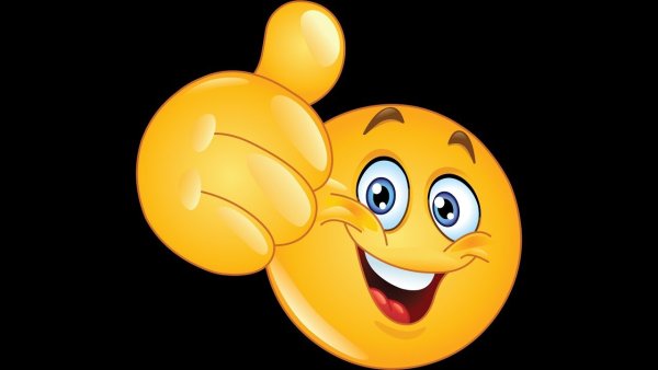 Смайлик с пальцем