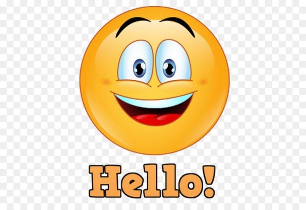 Эмодзи привет