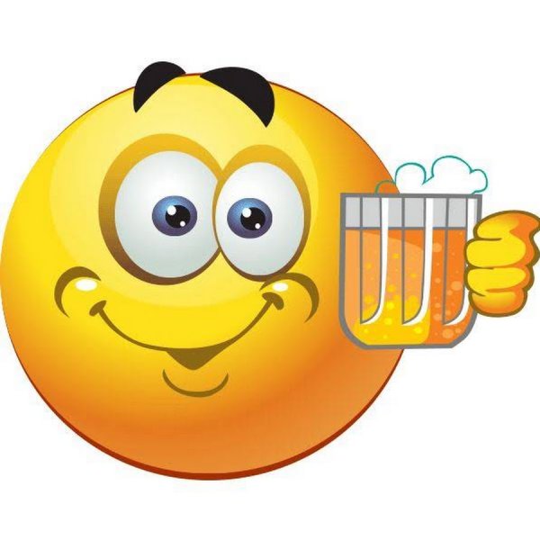 Смайлик алкоголь