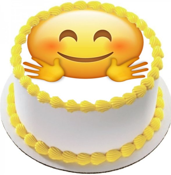 Смайлик торт вкусный