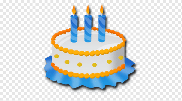 Свечи для торта "смайлы"