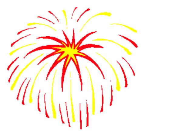 Фейерверк карандашом