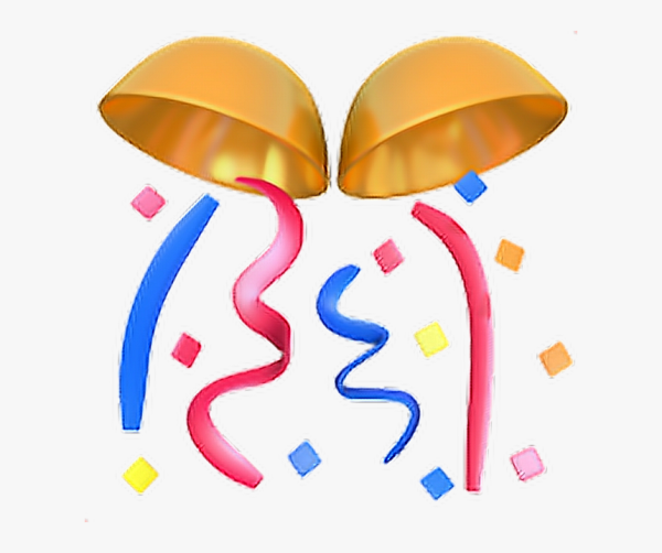 Эмодзи хлопушка