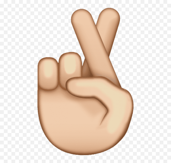 ЭМОДЖИ скрещенные пальцы