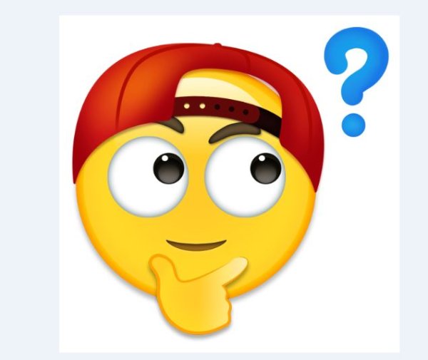 Смайлик с вопросительным знаком