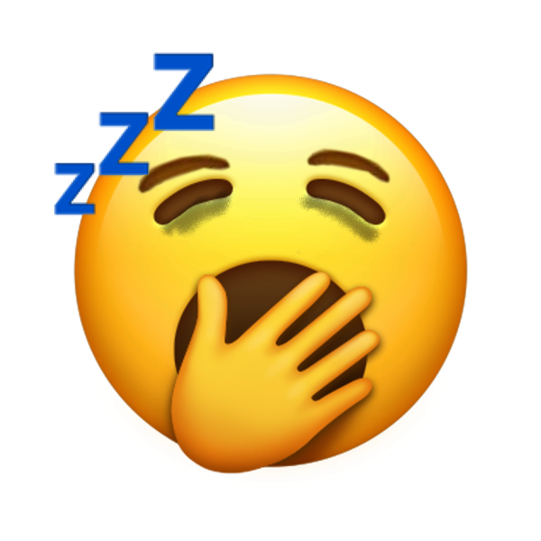 Сонный смайлик